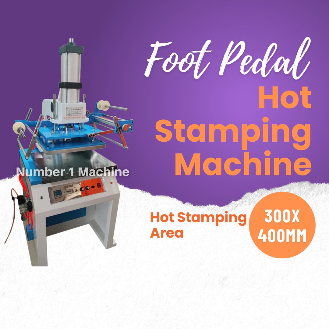 Foot Pedal Hot Stamping Machine