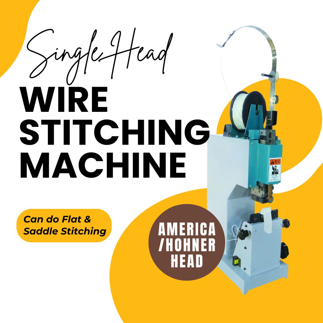 Single Head Wire Stitching Machine