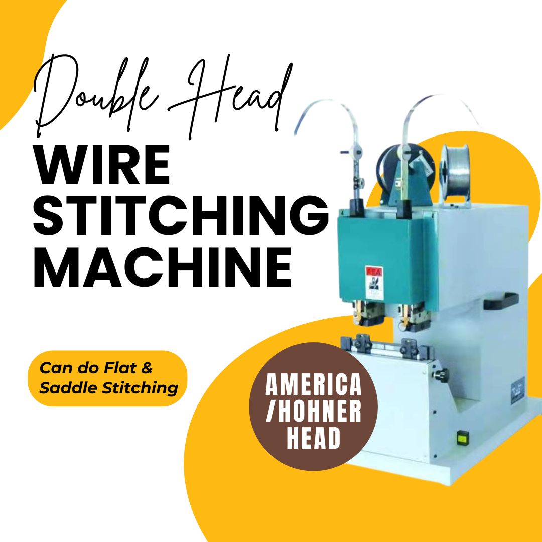 Double Head Wire Stitching Machine