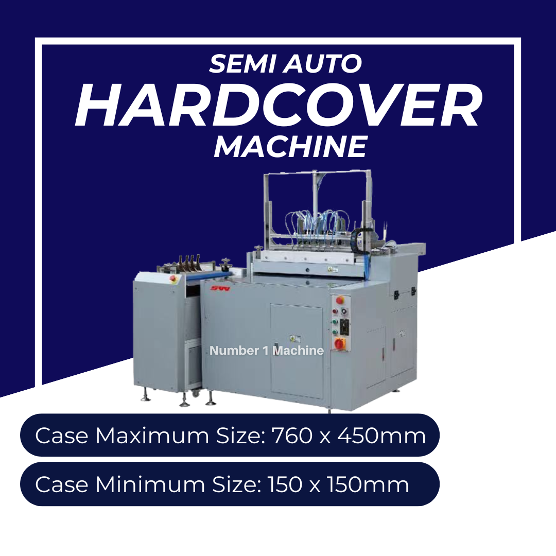 Semi Auto Hardcover Machine