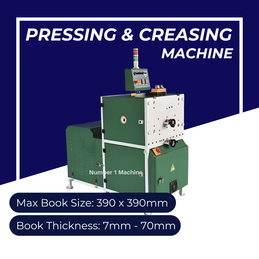 Hardcover Pressing & Creasing Machine